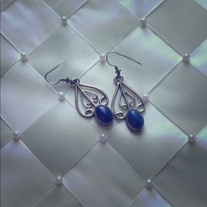 Handmade ,  sterling silver and real stone